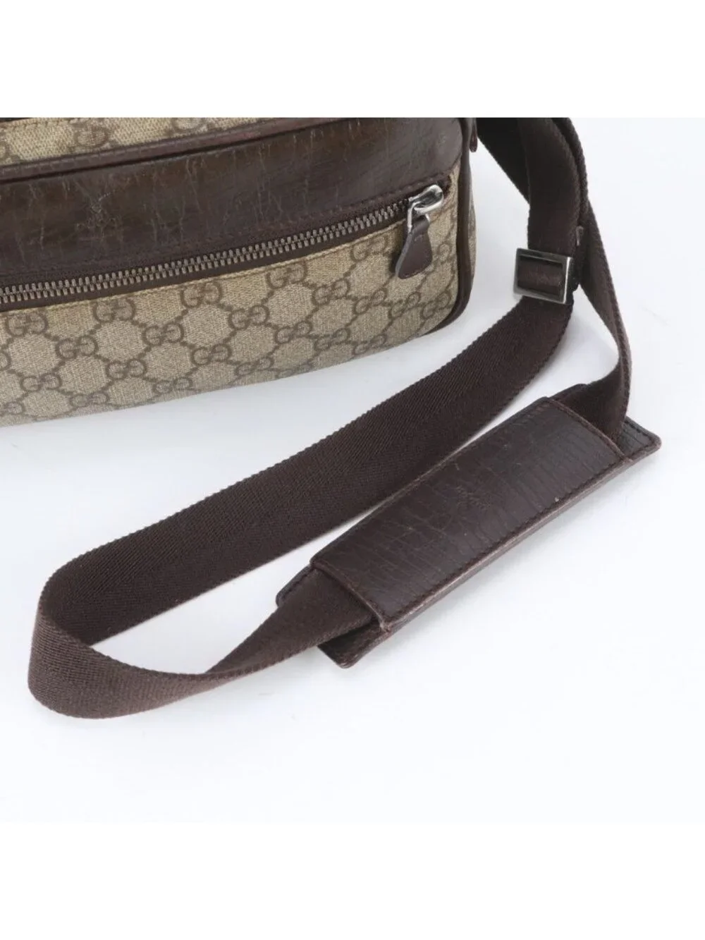 Gucci GG Supreme Leather Shoulder Bag Crossbody Messenger Business